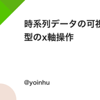 時系列データの可視化：datetime型のx軸操作 - Qiita