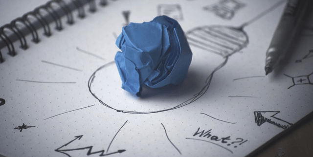 pen idea bulb paper 2